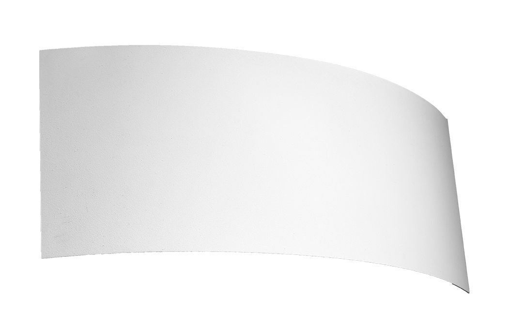 Applique murale blanche Up Down 34 cm de large Métal 2x G9