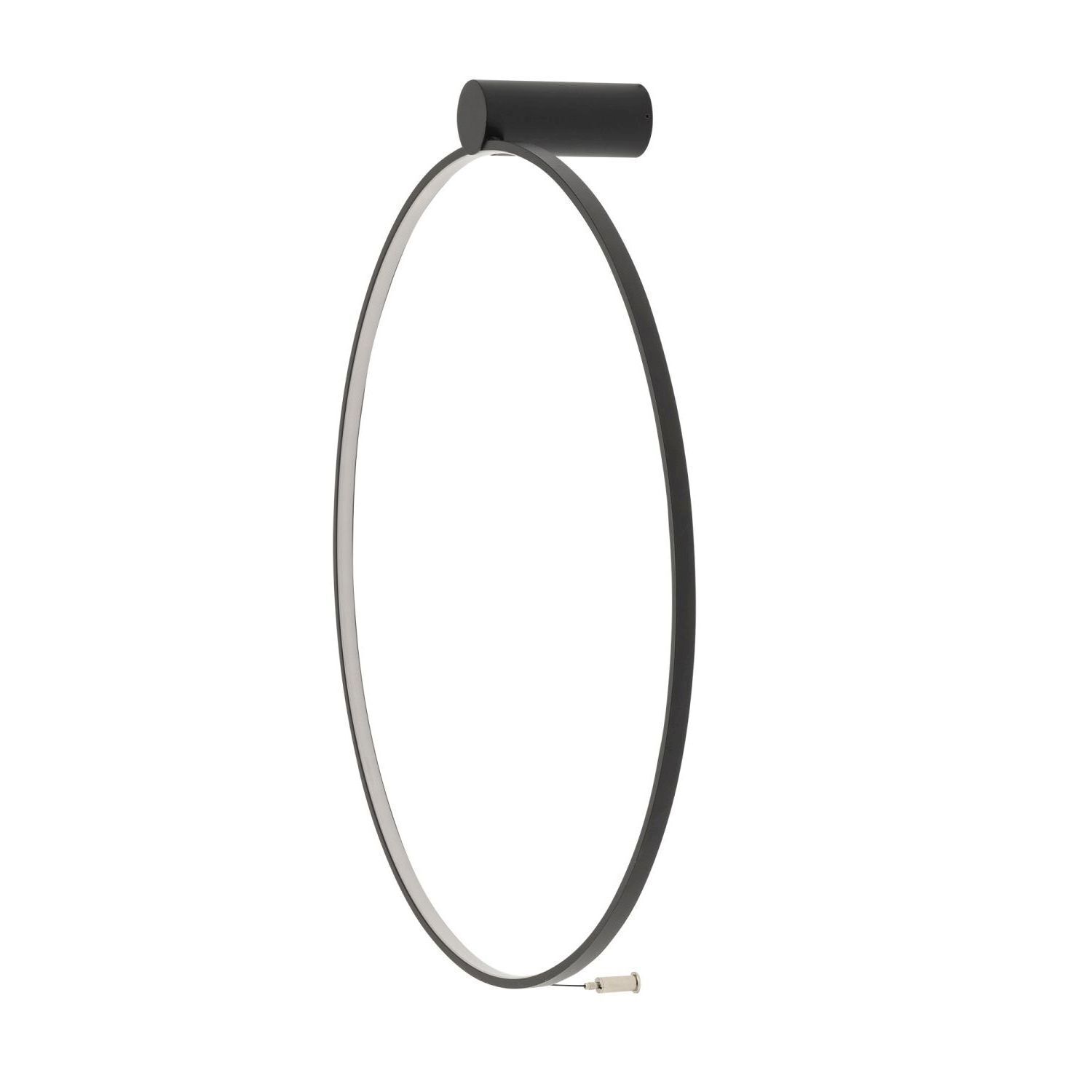 Wandlampe LED Schwarz 3000 K 660 lm Ø 60 cm Ring