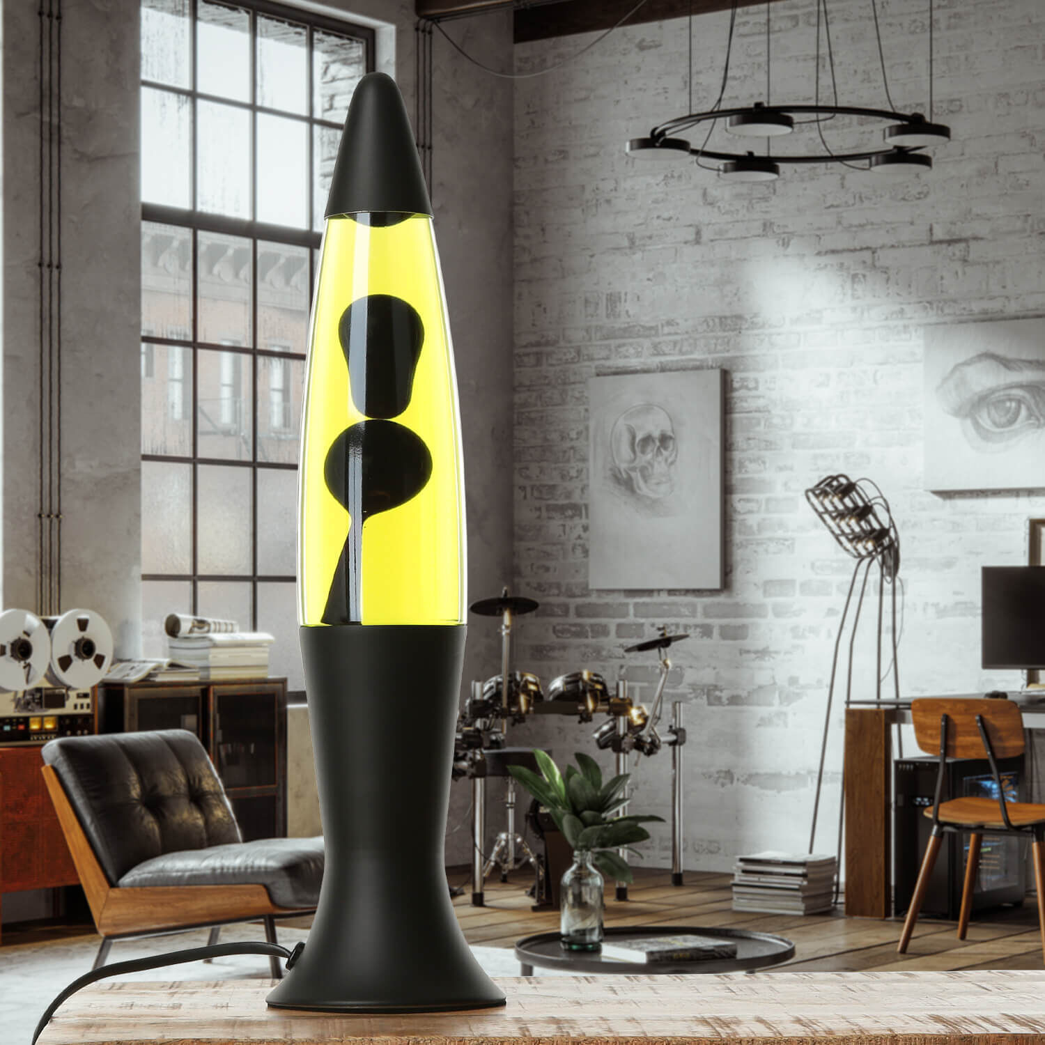 Lampe, Drinnen, Innenarchitektur, Wohnzimmer, Mörsergranate