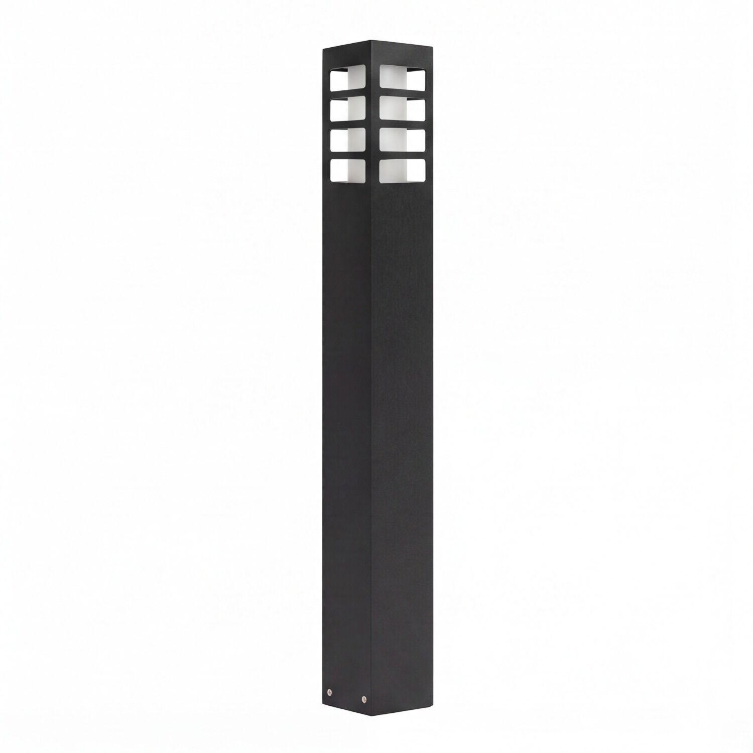aussen-stehleuchte-wegeleuchte-beringen-1-flammig-schwarz-modern-274-2 Laterne, Gartenlaterne, LED-Laterne, Außenleuchte, Schwarz
