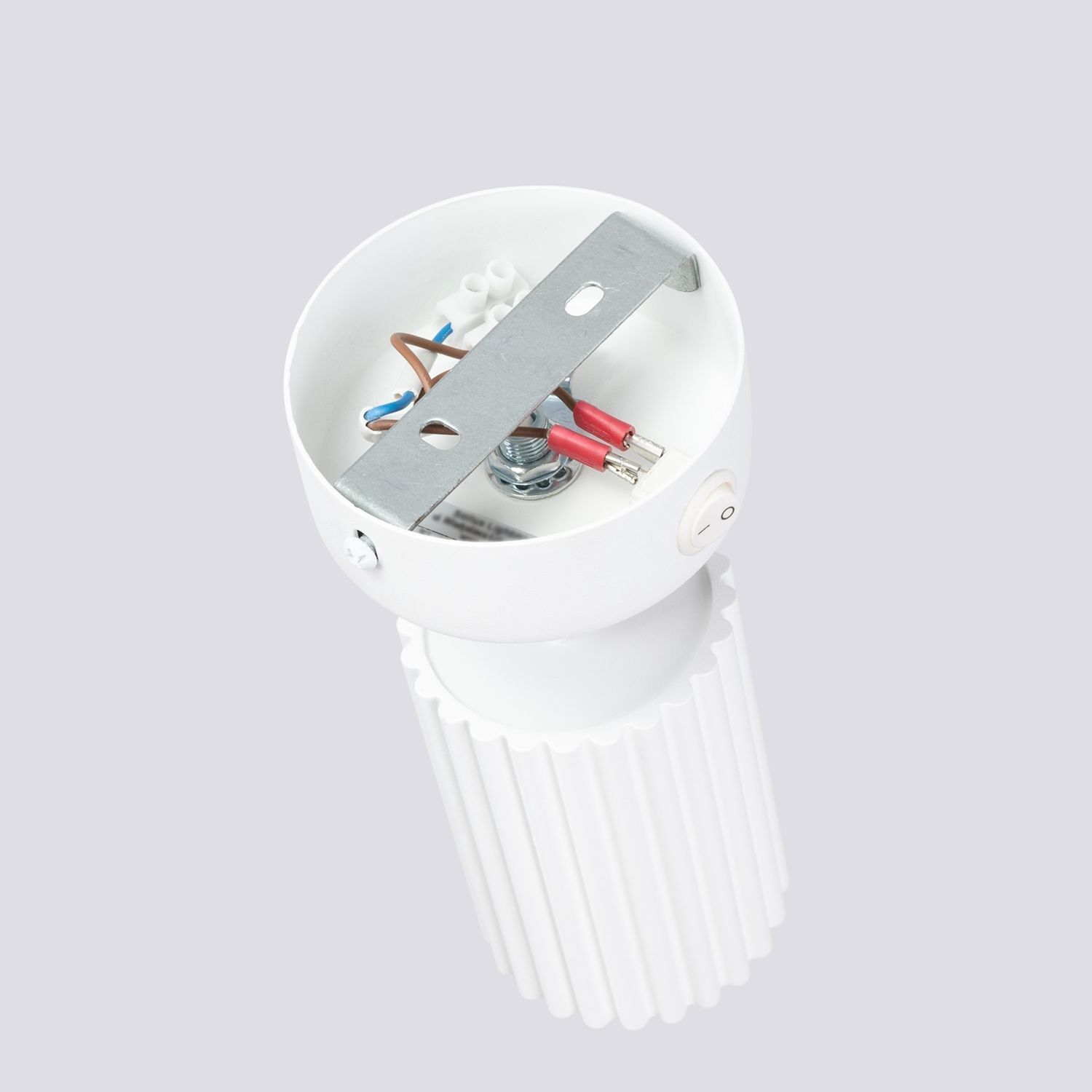 Spot Lampe blanche GU10 L : 8 cm petit aluminium orientable