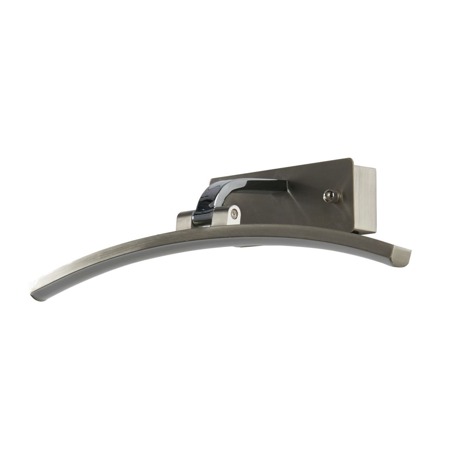 Lampe LED pour tableaux avec interrupteur en argent 3000 K 404 lm