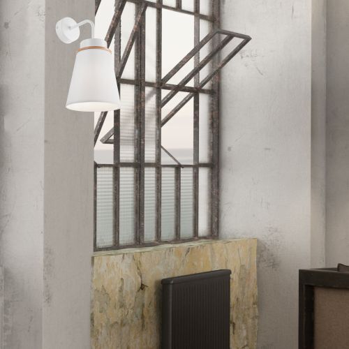 Applique lumineuse KIMMIE Blanc Moderne Luminaire