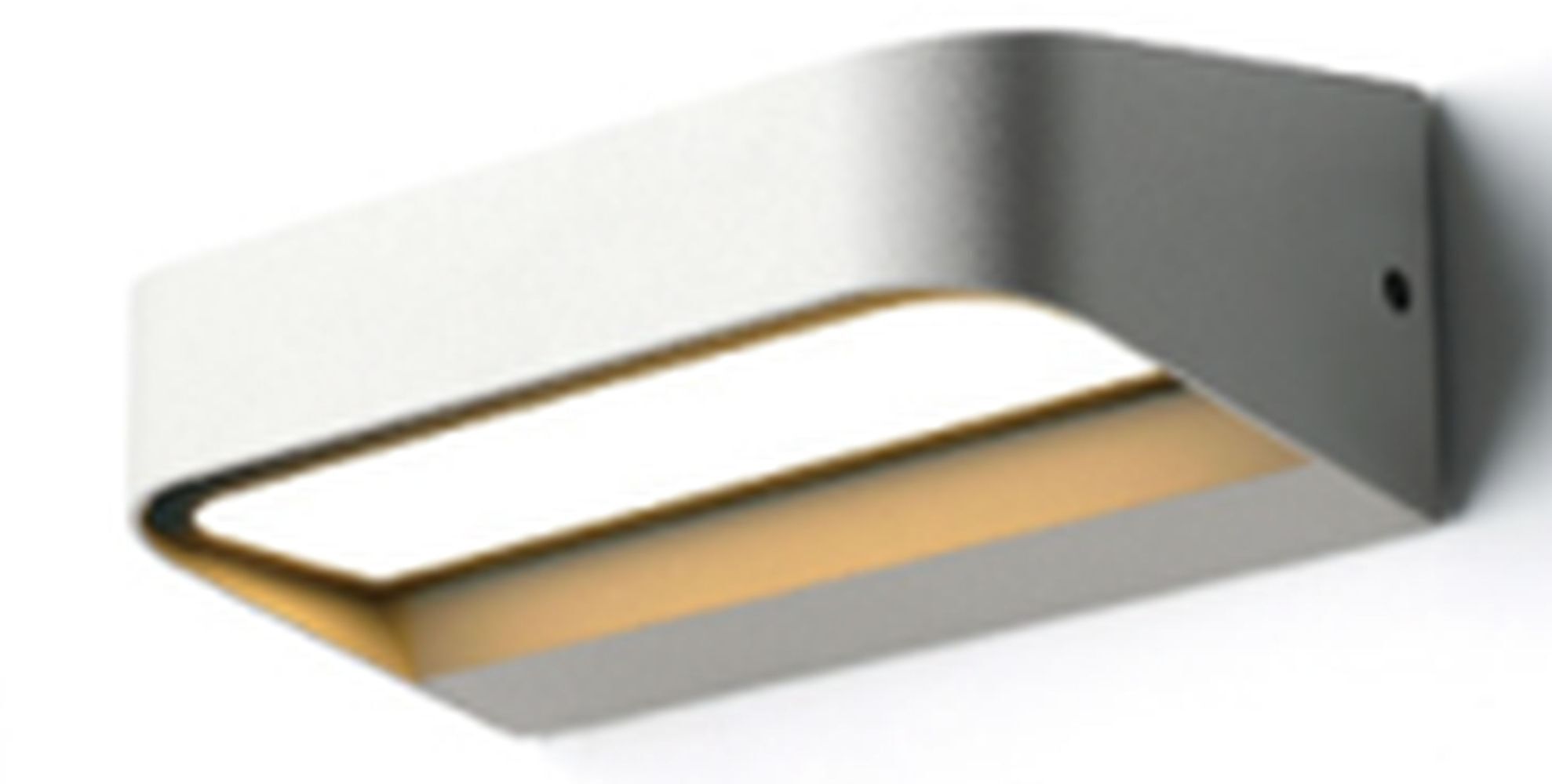 Lampe d'extérieur LED Blanc Aluminium L : 14,2 cm IP54