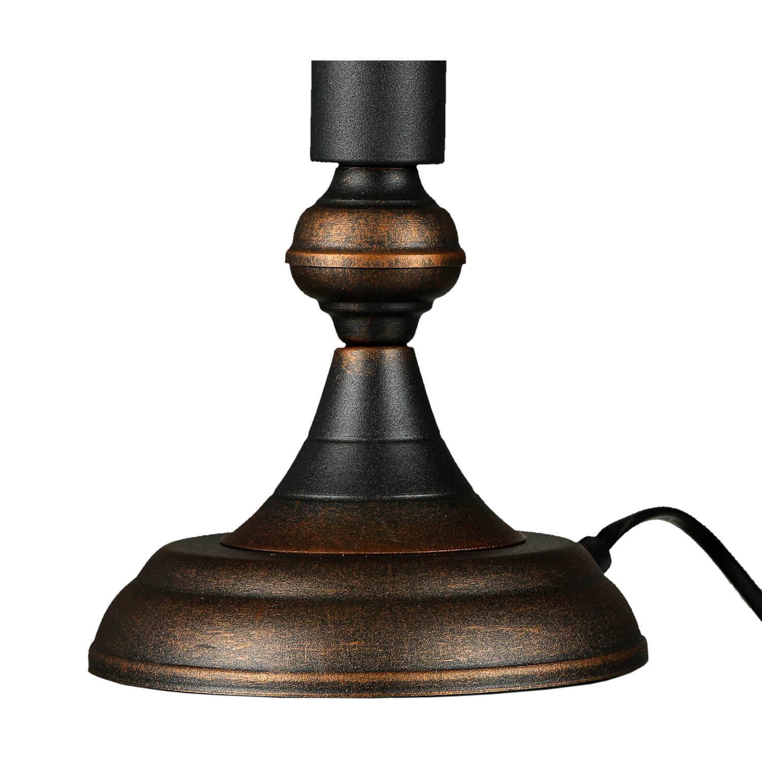 Lampe, Lampenschirm, Bronze, Rauchrohr