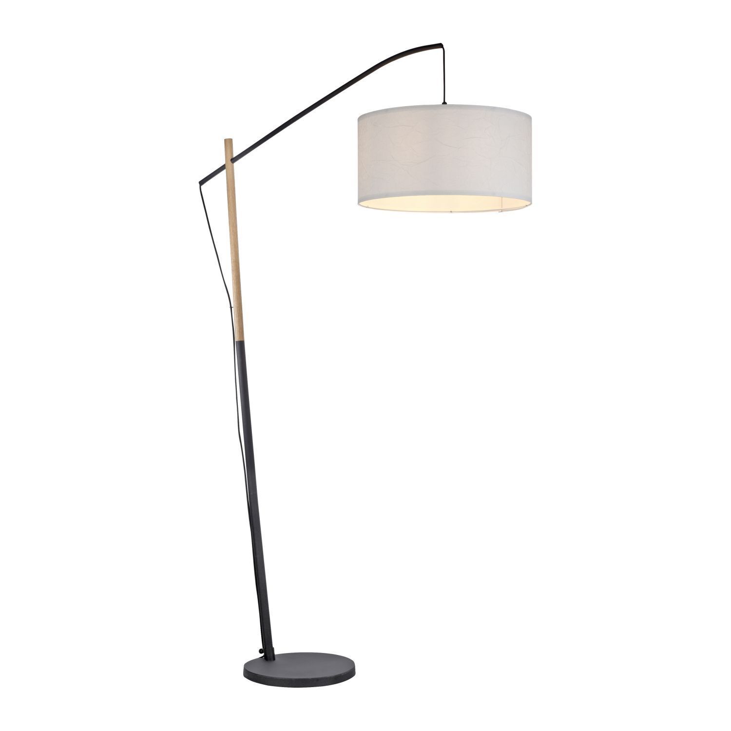 Blendarme Stehleuchte Papier Holz E27 189 cm Leselicht Lampe, Lampenschirm