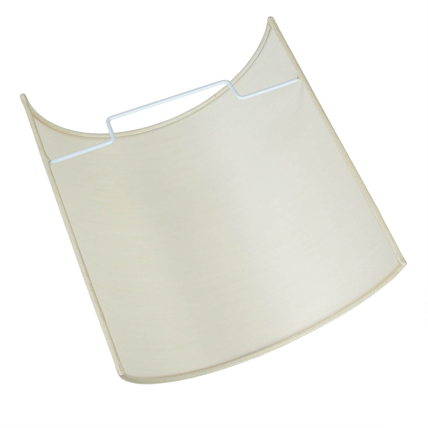 lampenabdeckung, schirm, lampenschirm, beige, curved shade
