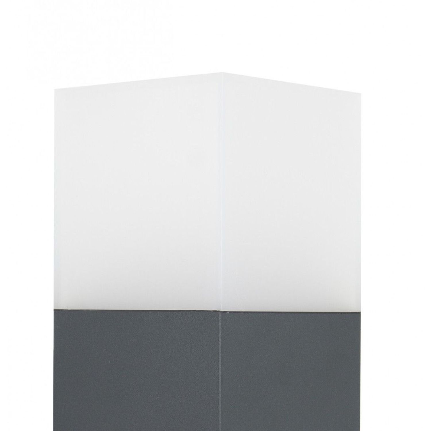 wegeleuchte-wegelampe-modern-wegelampe-anthrazit-awerne-1x-e27-max.-20w-anthrazit-aluguss-acrylglas-pmma-lele51351-04 Lampenschirm, Zweifarbig, Weißer Oberteil, Grau unten, Eckwinkel