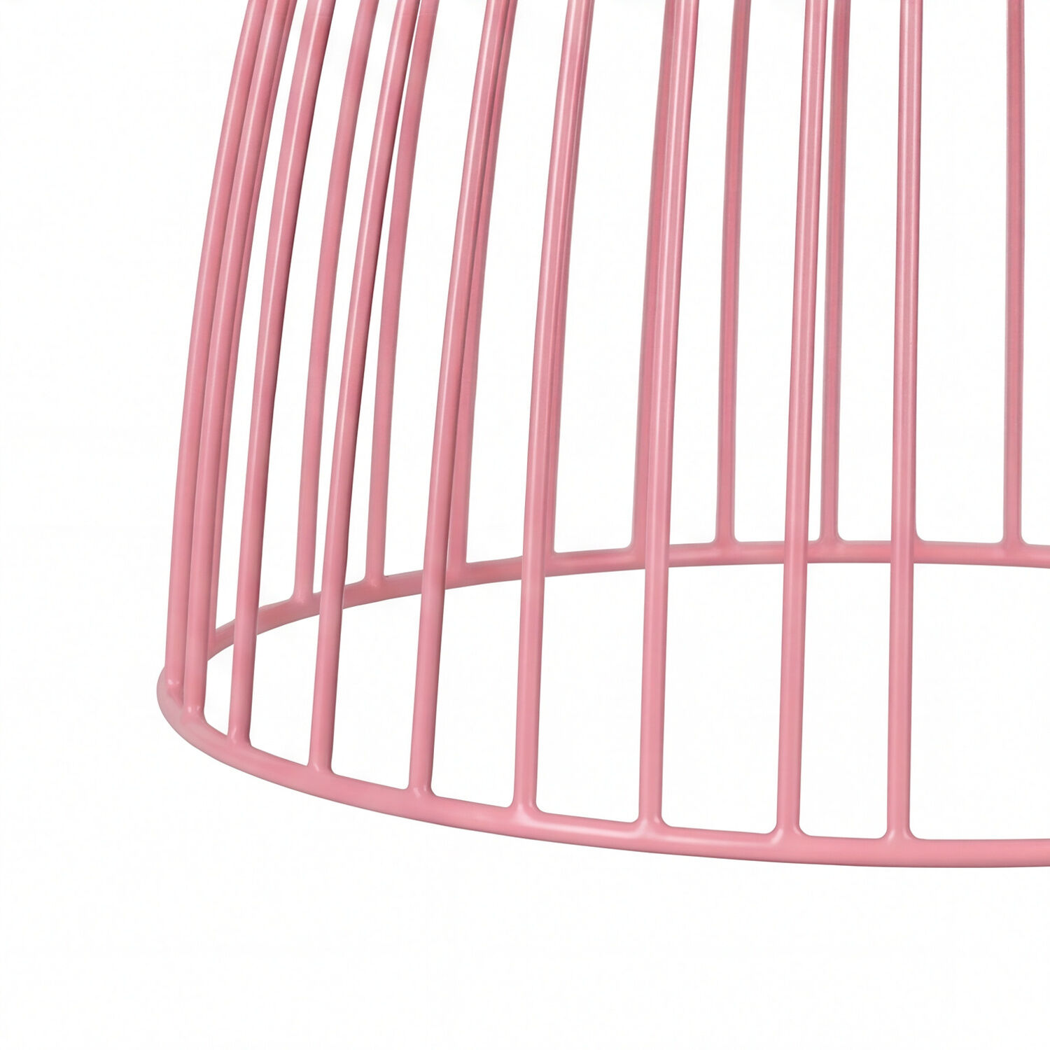 Hängelmape Kinderzimmer Metall Ø 24,5 cm Rosa E27