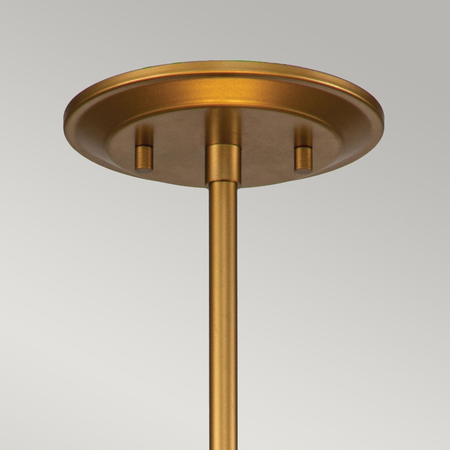 Hängeleuchte rund Ø 40,6 cm Höhe verstellbar in Gold Weiß