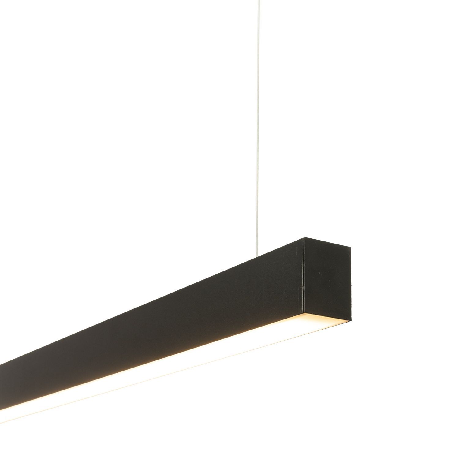 LED Hängelampe Schwarz 112,5 cm lang 4000 K Metall BLAKE Leuchte