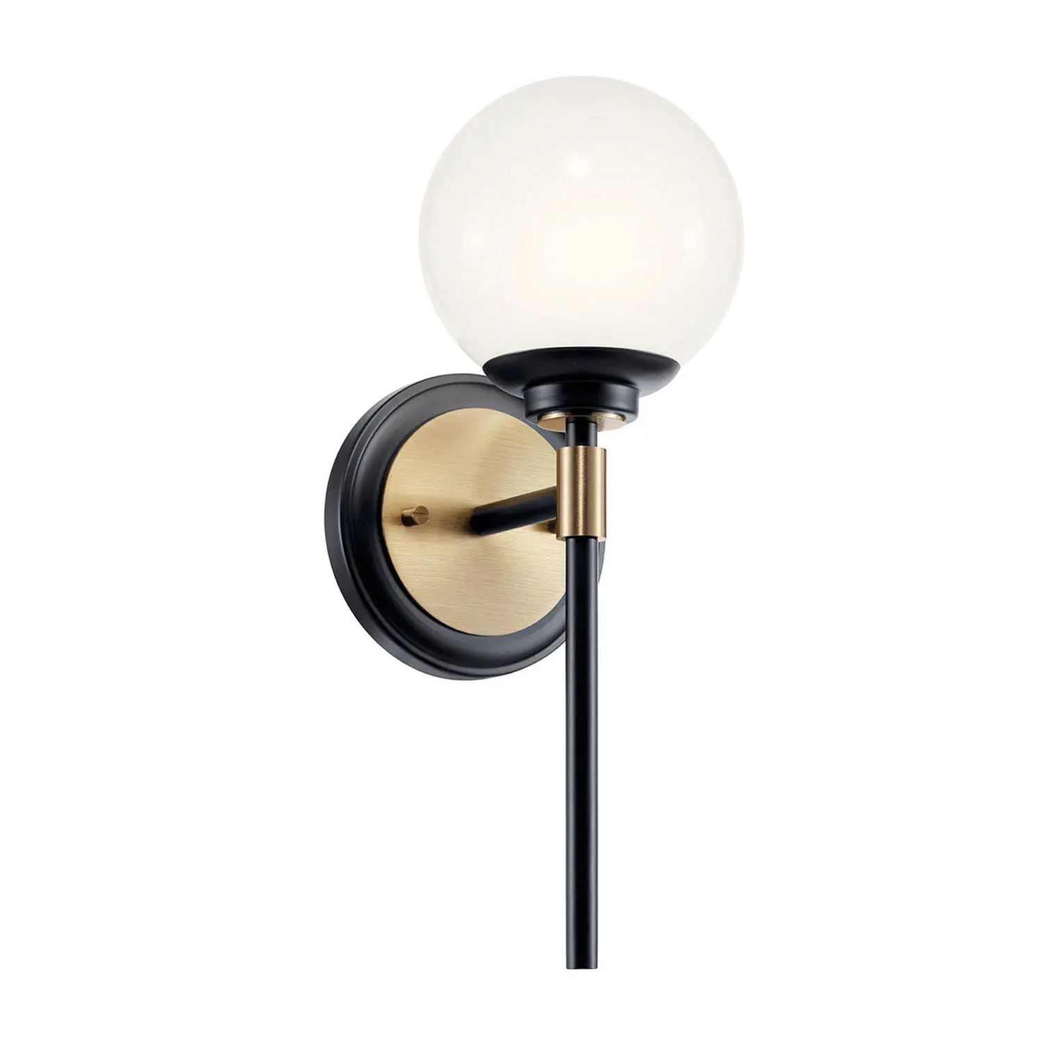 Lampe de salle de bain IP44 LED G9 34,8 cm de haut Métal Verre