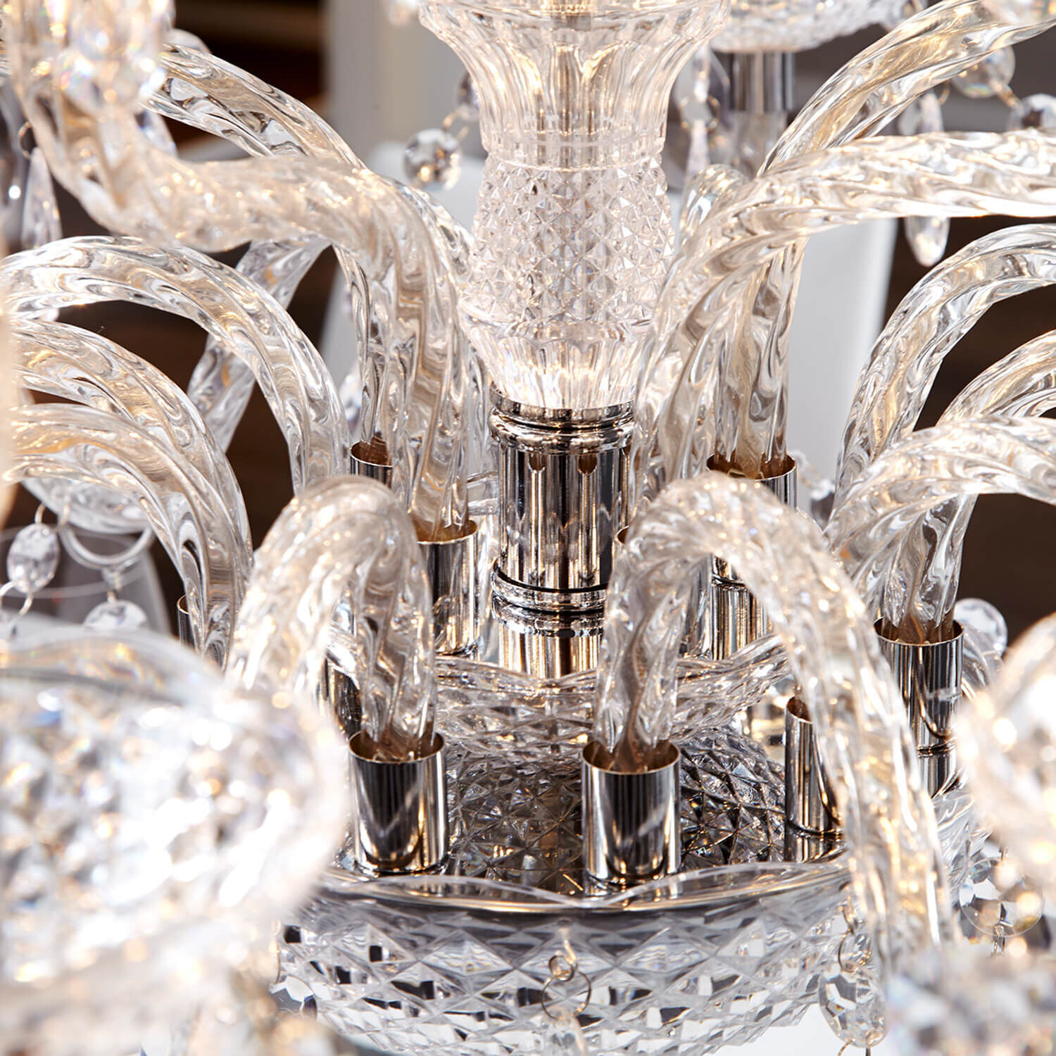 Imposanter Kronleuchter Klassisch E14 Leuchter, Lampe