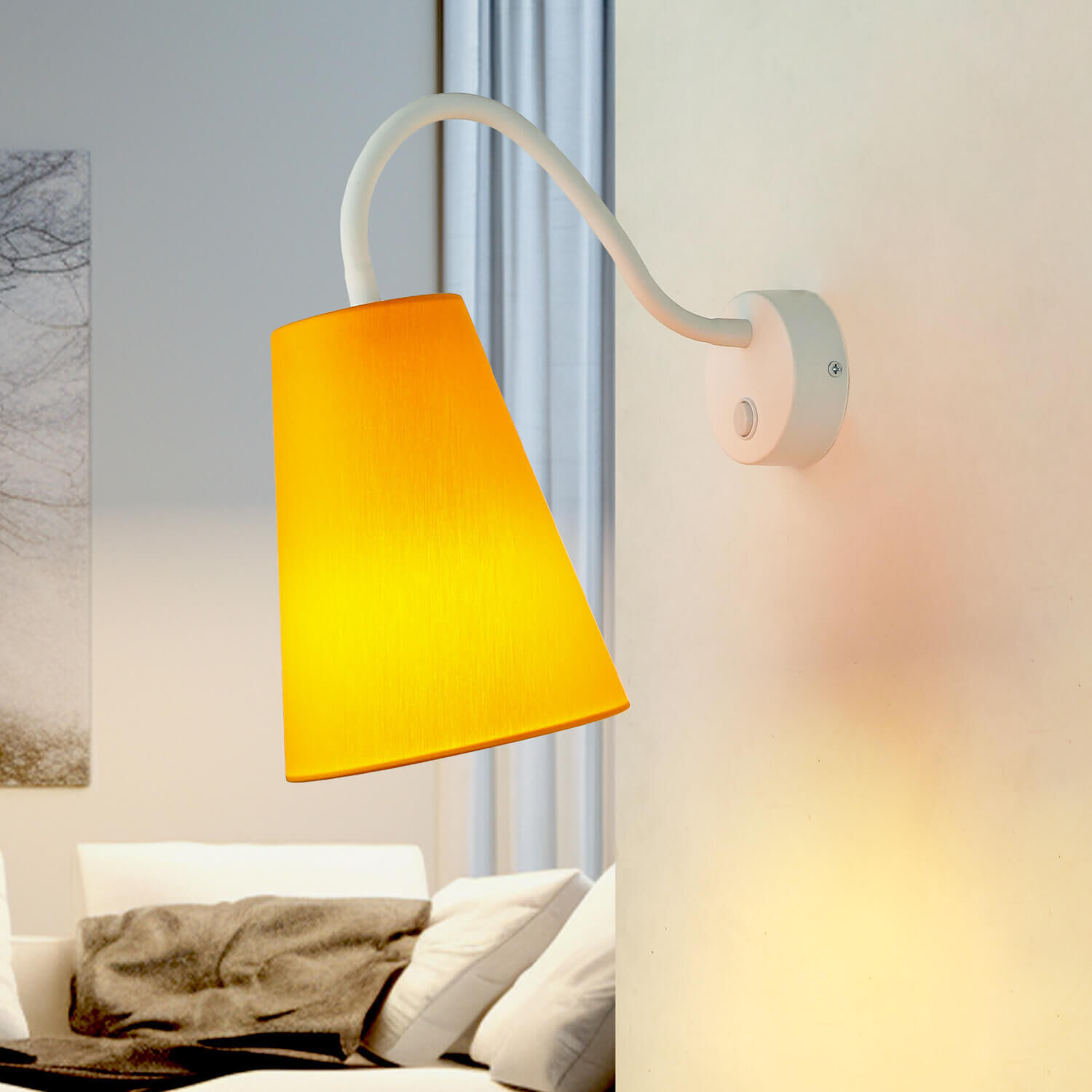 Lampe, Lampenschirm, Klebeband