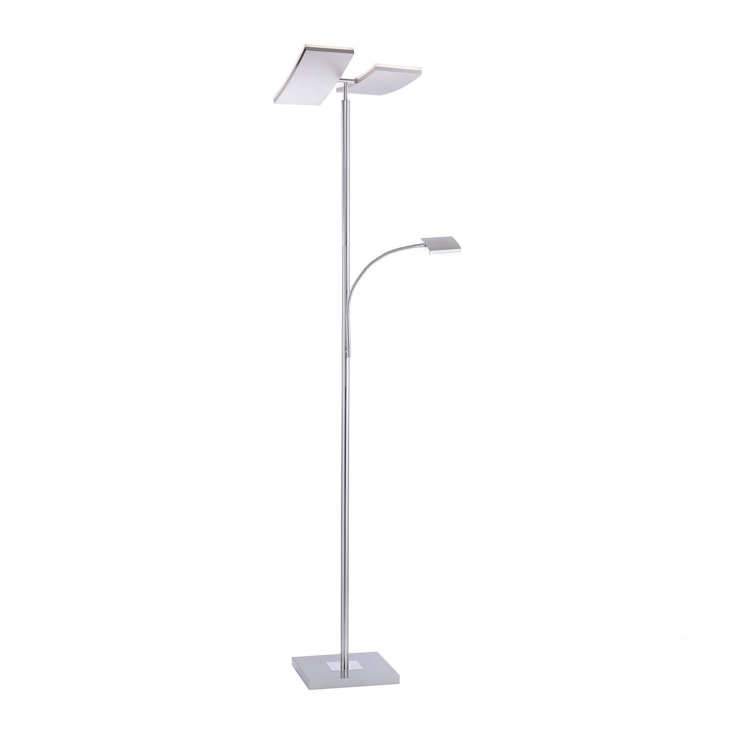 LED Deckenfluter Lesearm Touch dimmbar 196 cm 3000 K Lampe
