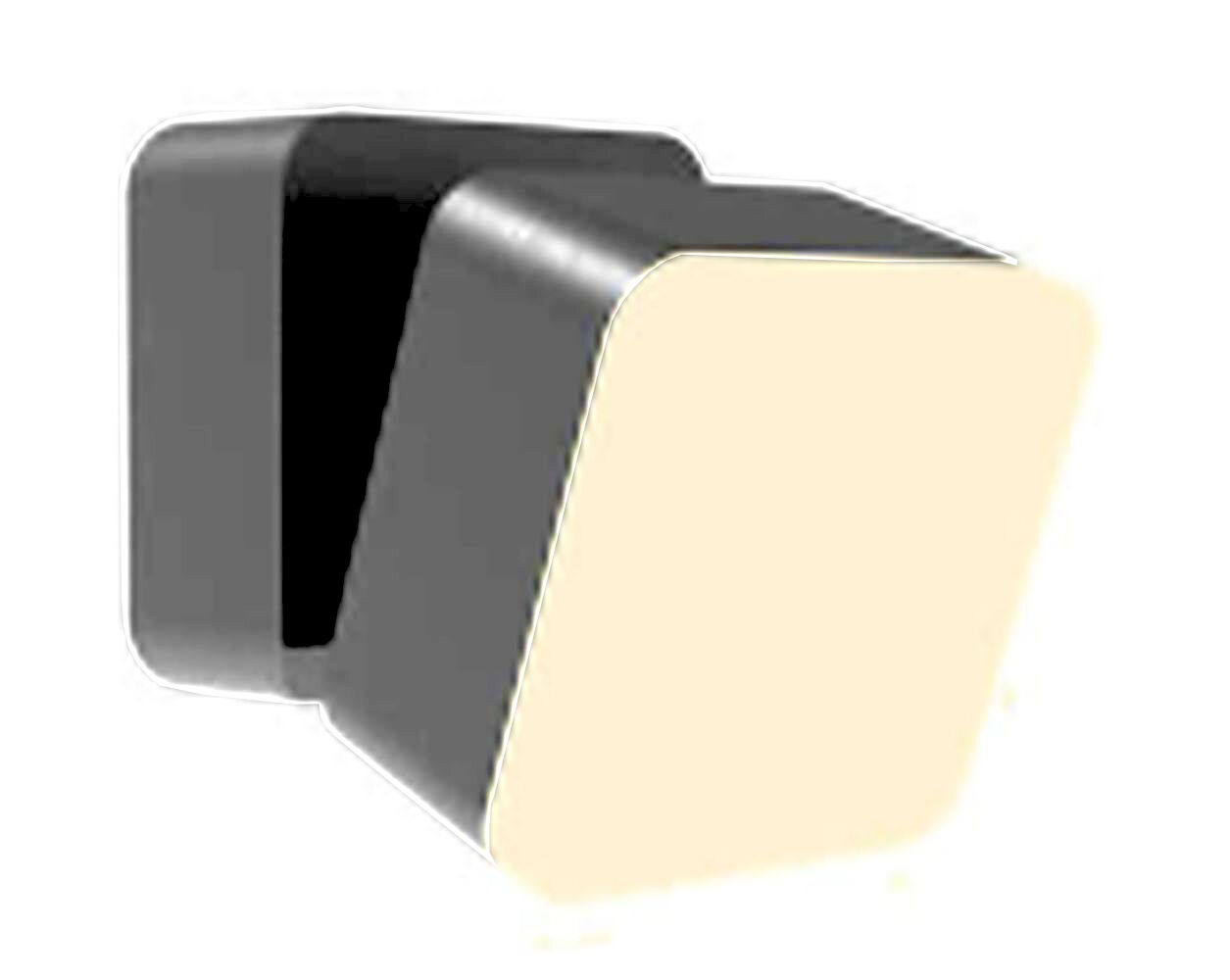 Lampe LED murale extérieure IP44 3000 K L : 9 cm petit Anthracite Keil, Postfach