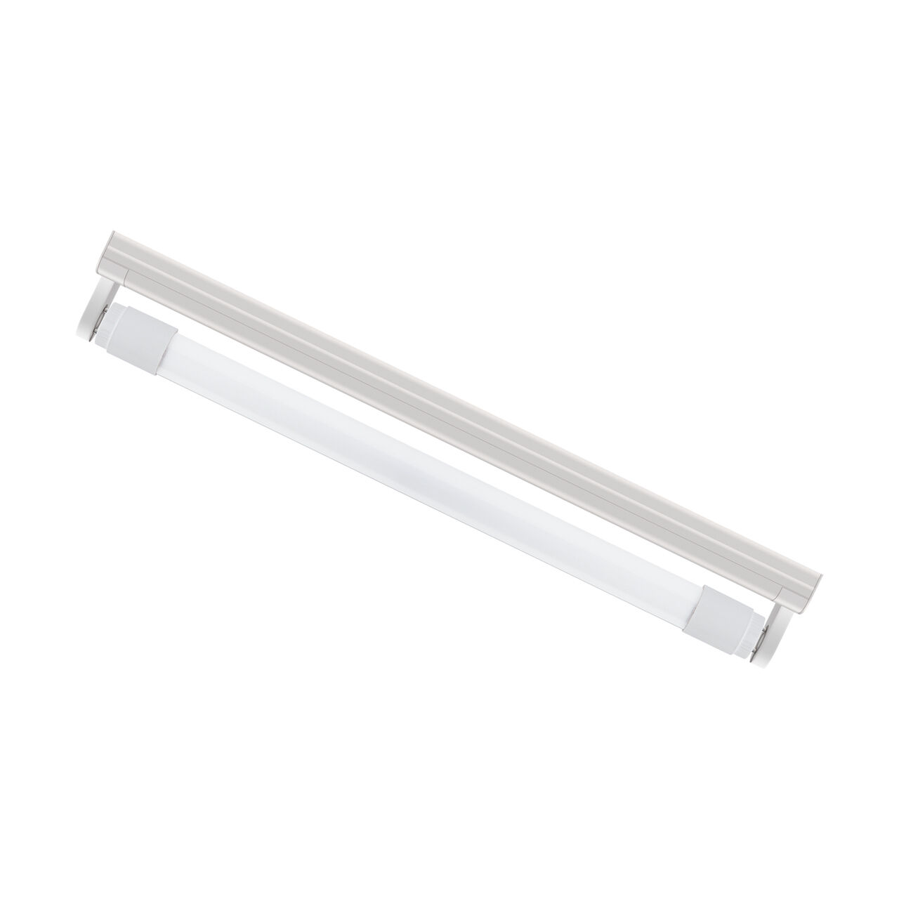 Lampe de plafonnier T8 LED blanc 61 cm long 4000 K 980 lm