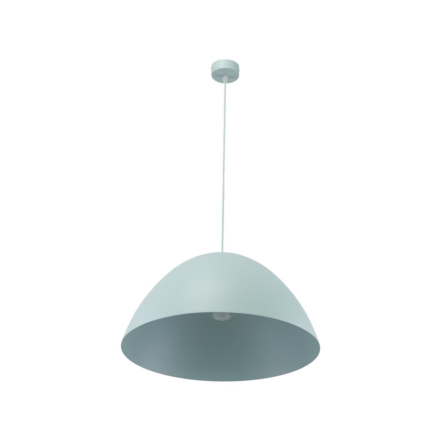 Lampe à suspendre métal Ø 50 cm H : max. 170 cm E27 Menthe verte