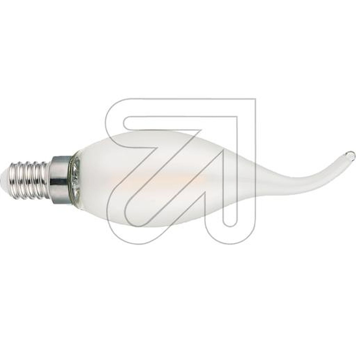 Ampoule dépolie LED E14 forme bougie 2700 K 470 lm - LM148