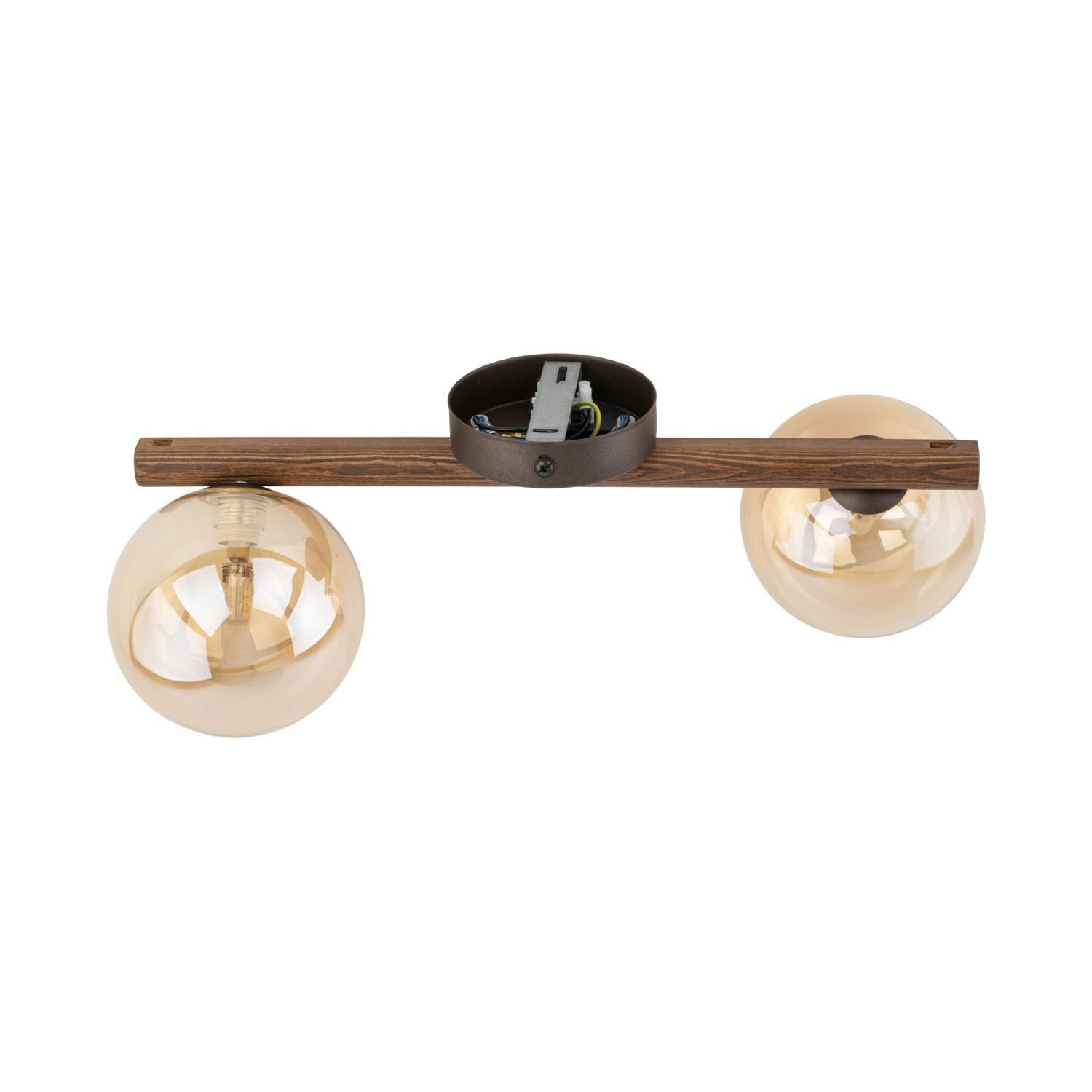 Deckenleuchte, Holz, E14, Glühbirnen, Wandlampe