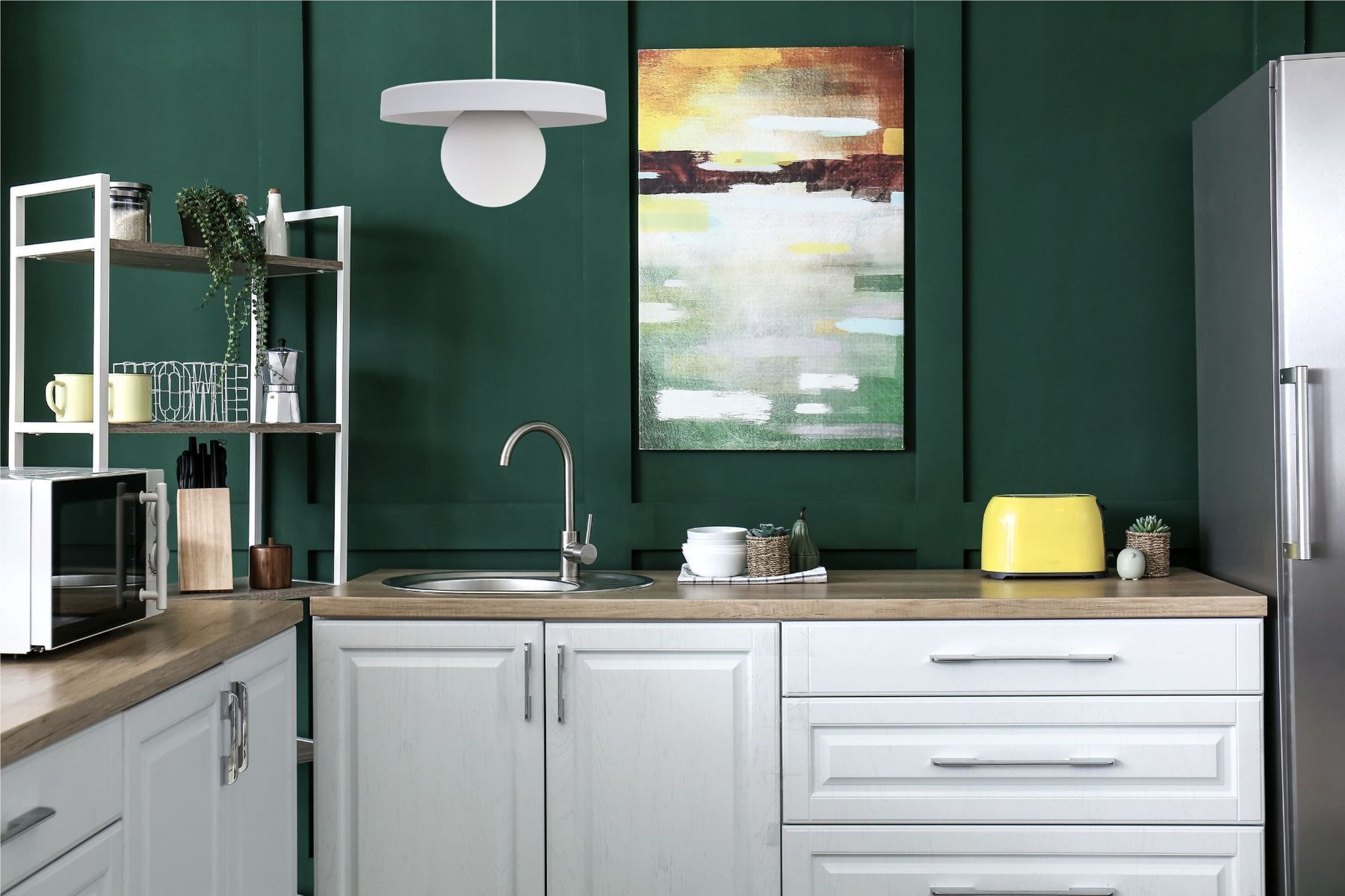 Gemütliche Pendelleuchte Glas Metall Weiß E27 Ø30 cm Drinnen, Innenarchitektur, Waschbeckenarmatur, Küche, Malerei