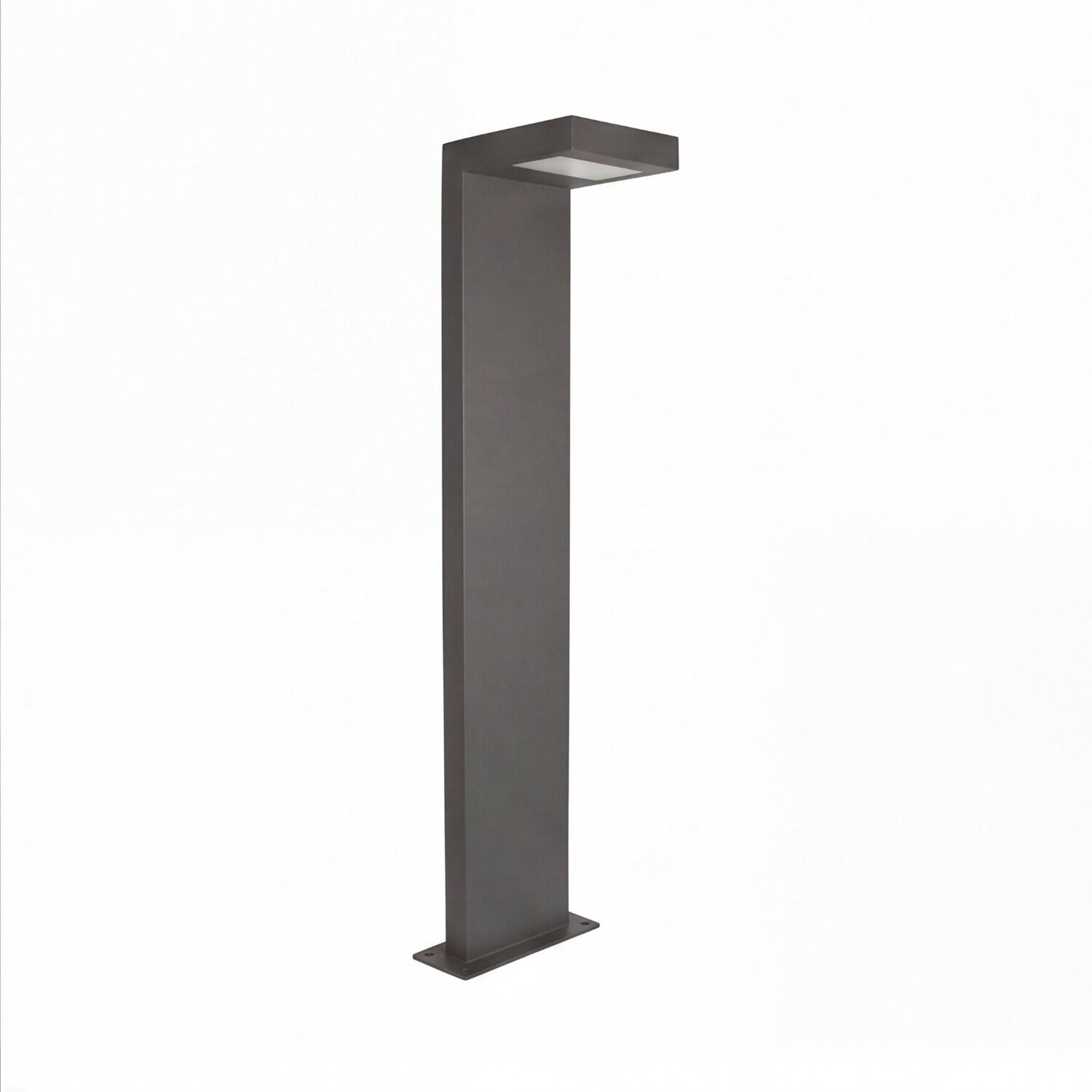 Standleuchte, Metallstiel, Außenlampe, Höhe-unbekannt, Schwarz