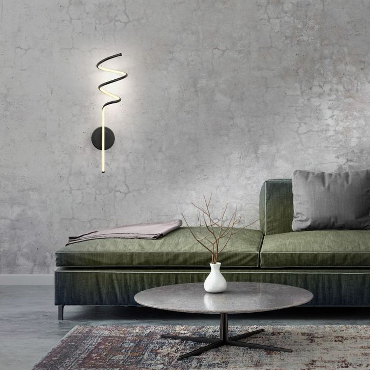 Lampe, Couch, Mobiliar, Tabelle, Dekoration für Zuhause