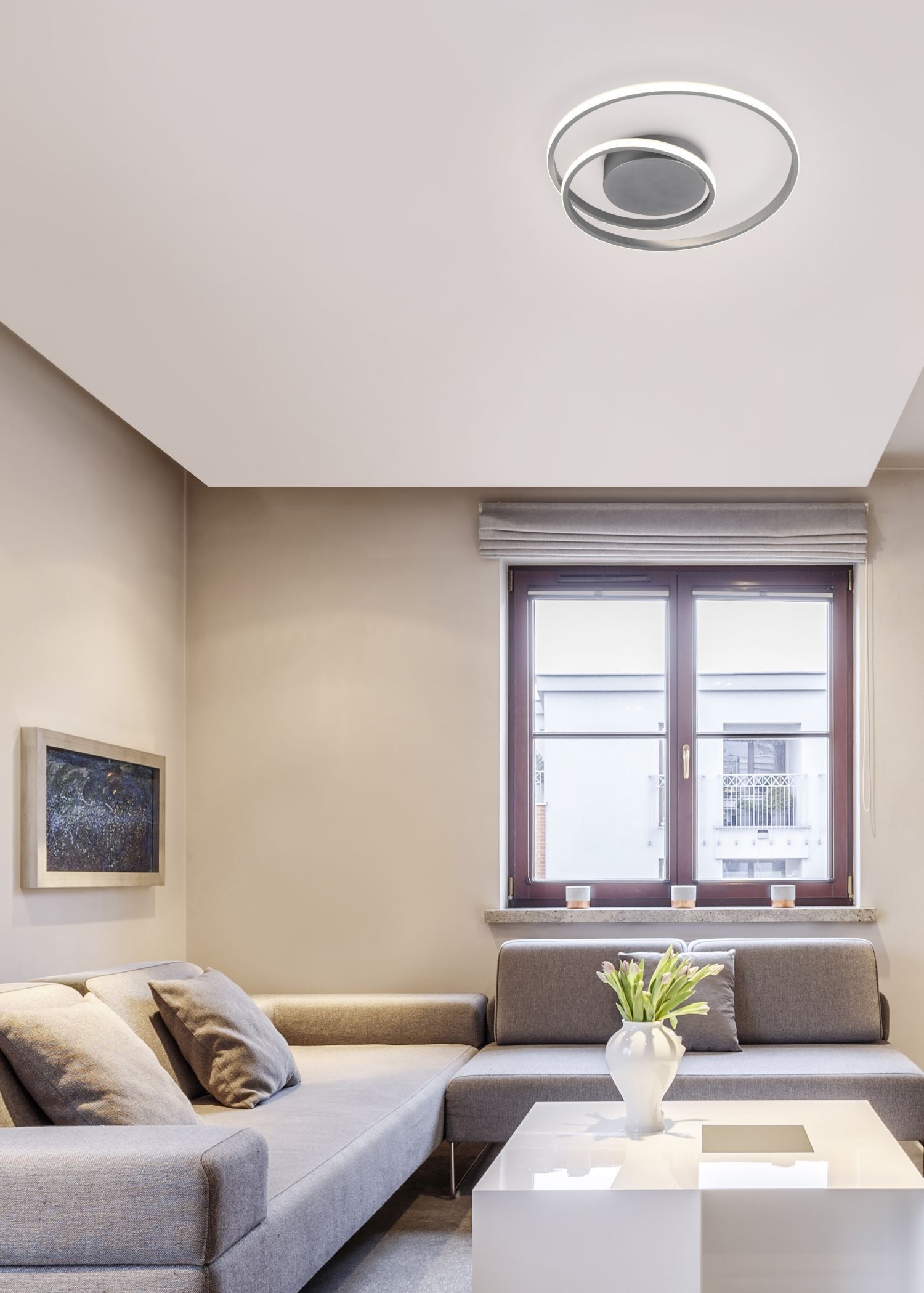 Wohnzimmer, Zimmer, Couch, Dekoration für Zuhause, Deckenleuchte