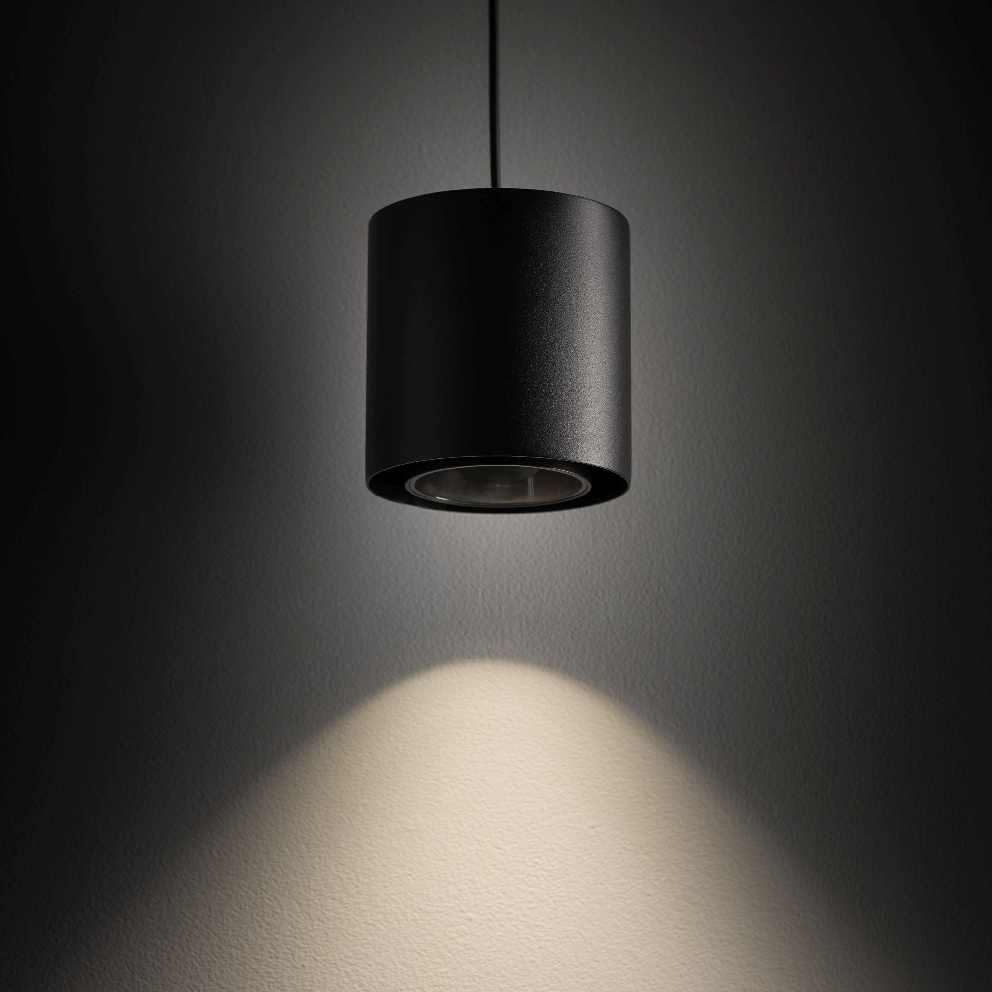 hängelampe, pendellampe, schwarz, metall, spotlight