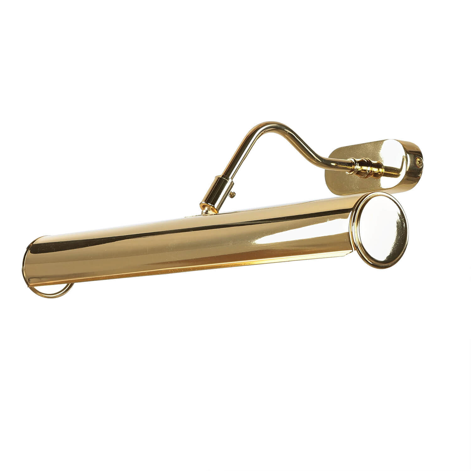 Lampe à tableau en laiton véritable doré 24 carats 40cm Besteck, Löffel