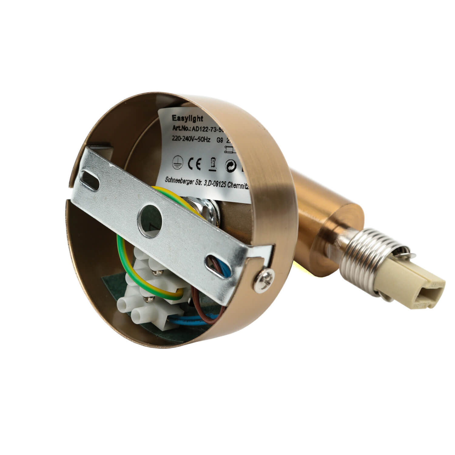 Lampe de miroir moderne en laiton DAVILA