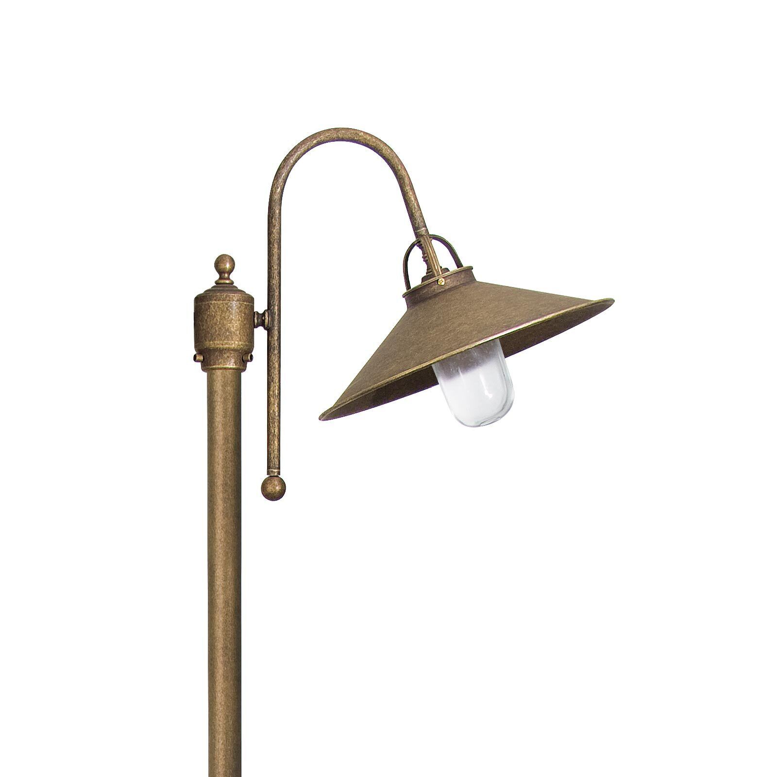 Lampe, Lampenschirm, Bronze