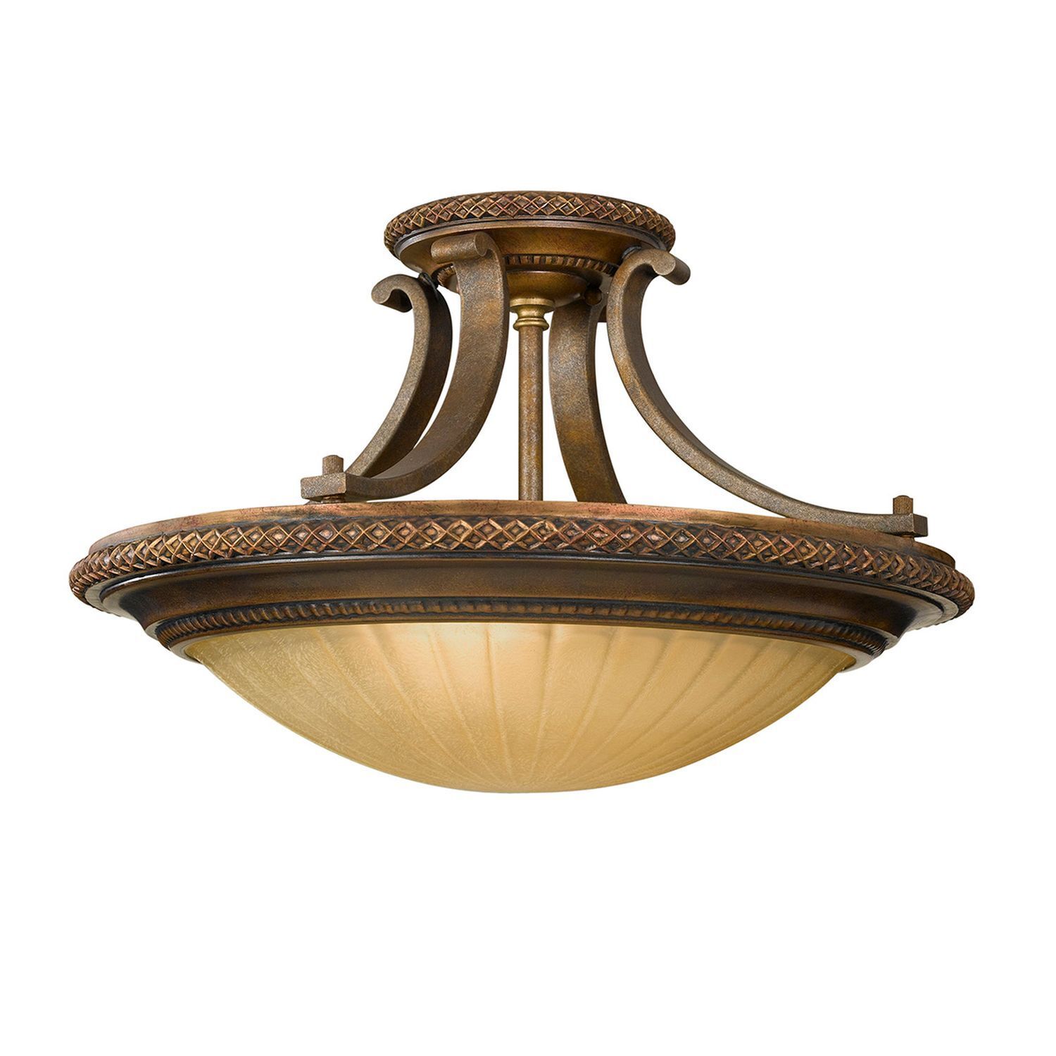 Deckenleuchte ANABELL 5 Bronze Ø46cm Design Lampe