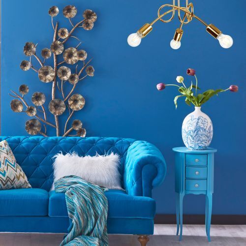 Couch, Lampe, Kissen, Dekoration für Zuhause, Innenarchitektur