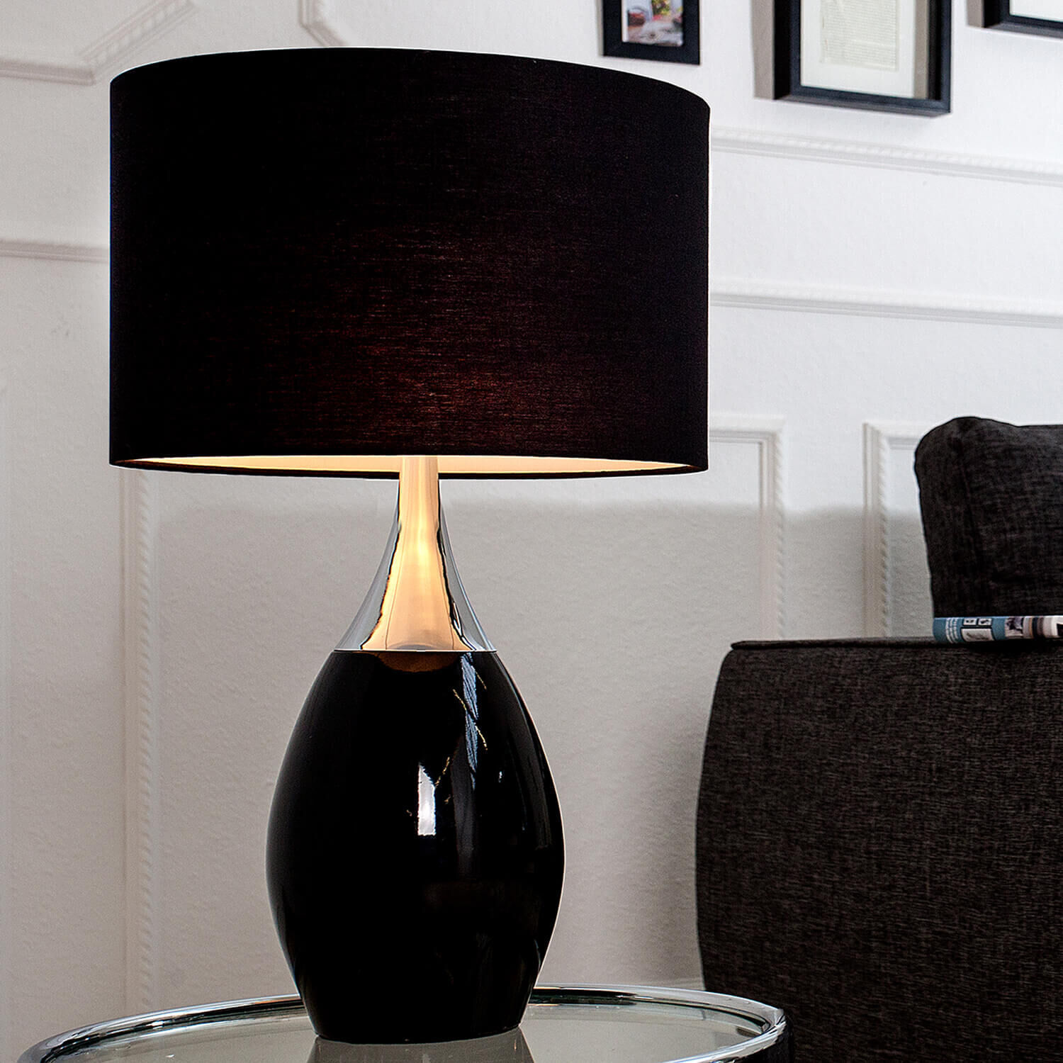 Lampe, Tischlampe, Lampenschirm