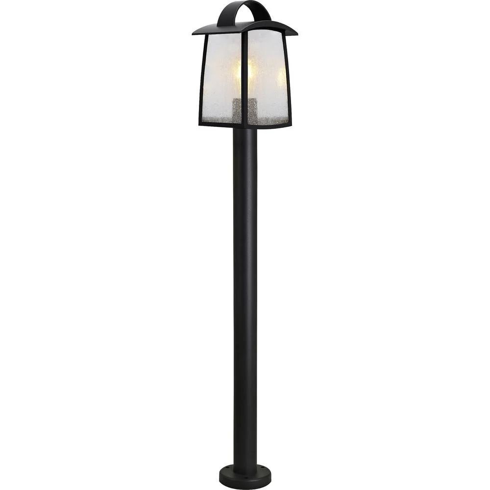 Lampe d'extérieur noire Rustique 103,5cm IP44 E27 Chemin de jardin