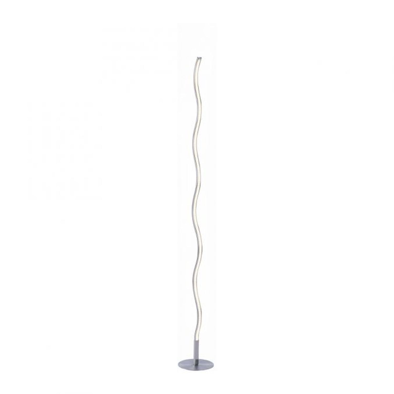 LED Stehlampe Metall in Stahl 120 cm 3000 K blendarm