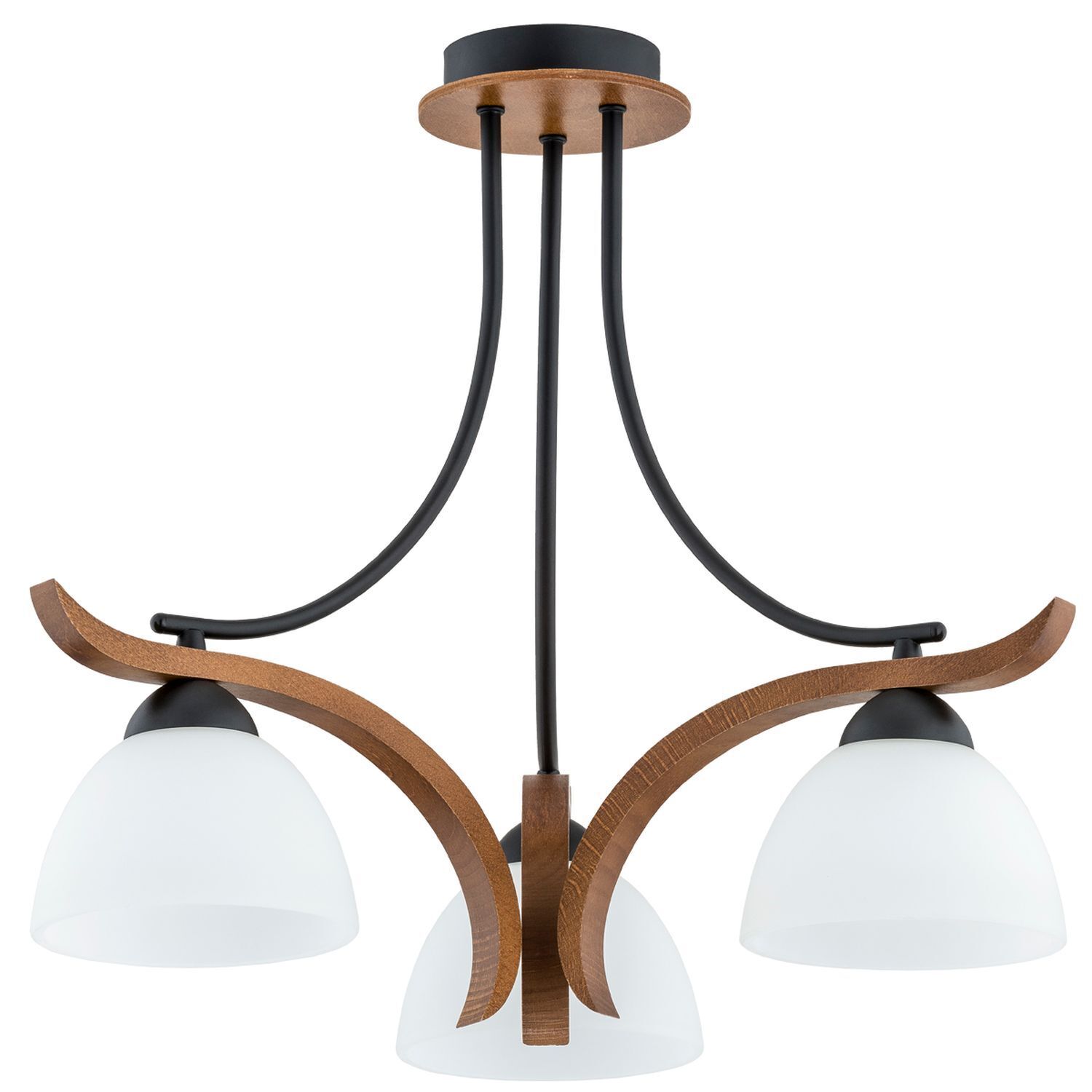 deckenleuchte-deckenlampe-badezimmer-holzleuchte-brenta-3x-e27-bis-15w-holz-weiss-schwarz-metall-holz-glas-rustikal-le130553-01 Beleuchtung, Deckenleuchte, Kronleuchter, Dreiarm, Holz-Akzent