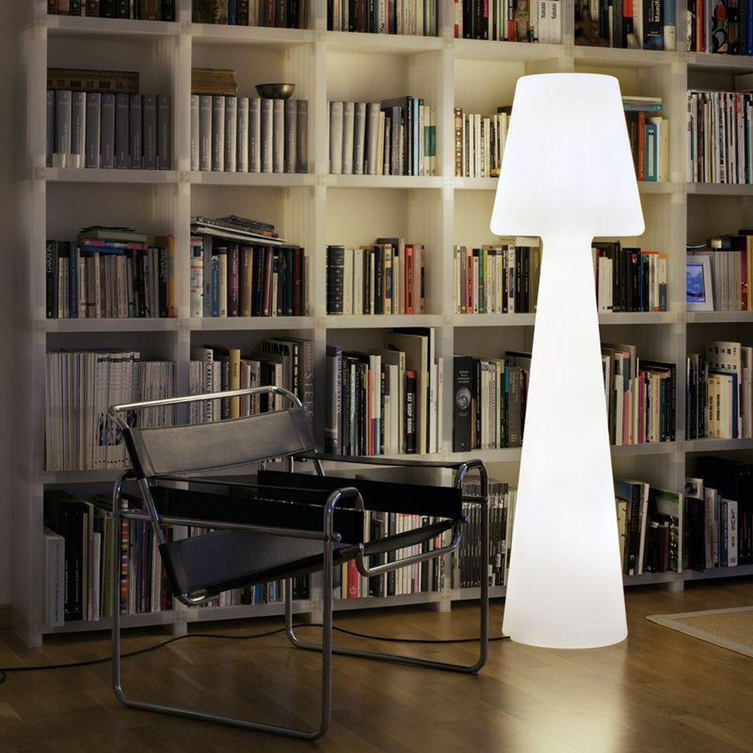 Lampadaire LED extérieur IP65 165cm blanc 6000K Connecteur Câble Moebel, Lampe, Stuhl, Bücherschrank