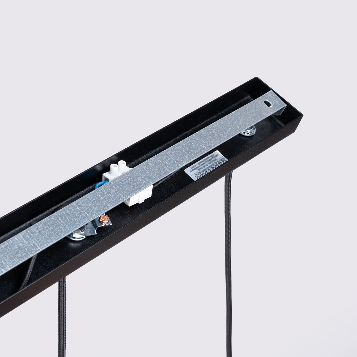 Pendelleuchte 3-flammig GU10 B: 45 cm Schwarz Modern BERTA Schwert, Waffe