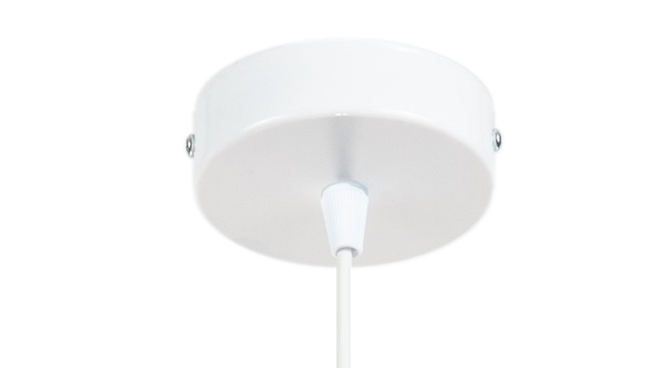 Pendelleuchte Holz Metall Weiß E27 Ø40 cm gemütlich Deckenleuchte