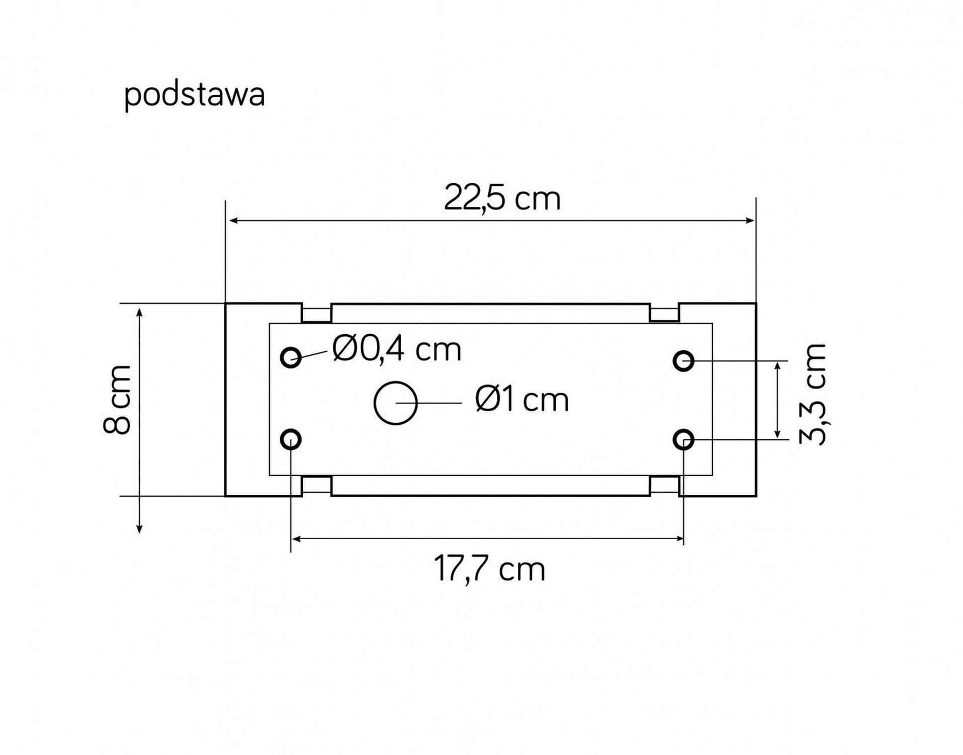 Dekorative LED Stehlampe Aluminium IP65 50 cm 9 W Außen