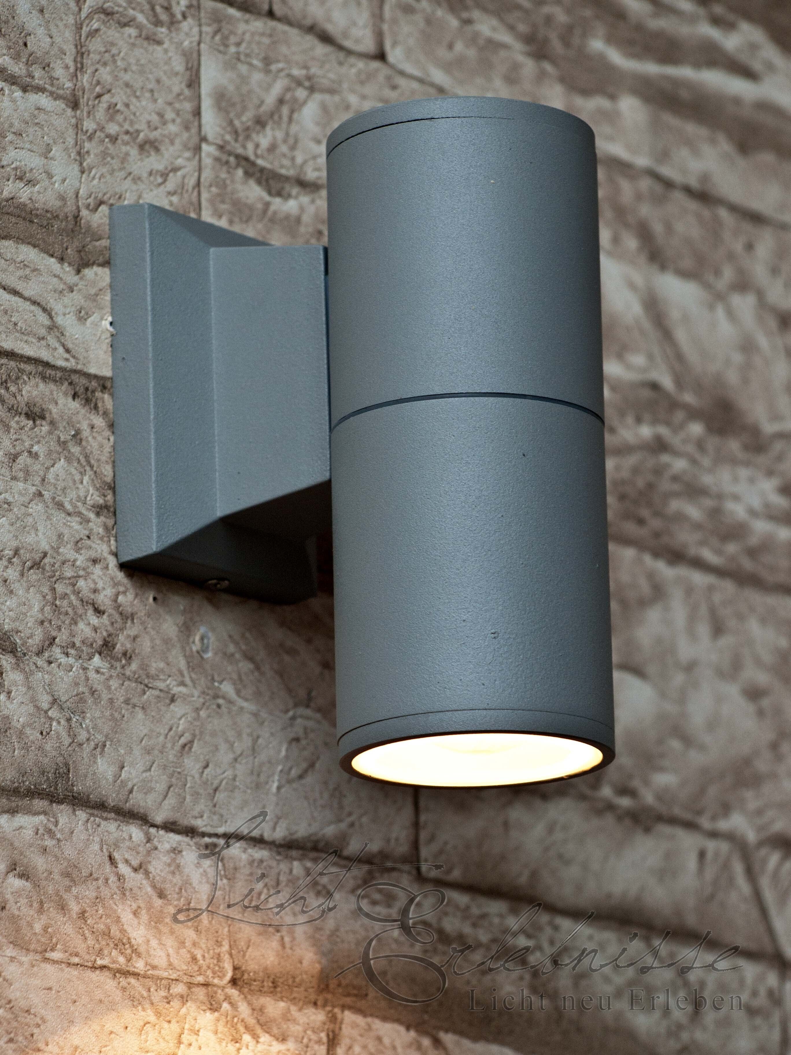 Luminaire d'extérieur Downstrap en gris