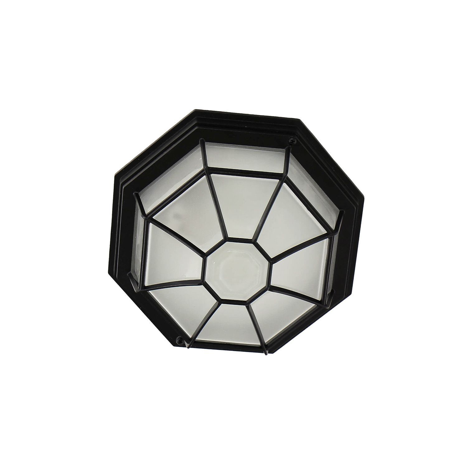 Deckenlampe für Außen Schwarz rustikal IP44 MILANO Deckenleuchte, Leuchte