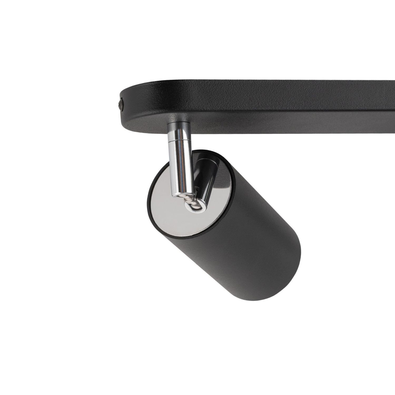 Deckenspot in Schwarz 2-flmg Trackleuchte, Spotlight, Track lighting, Metall, Schwarz