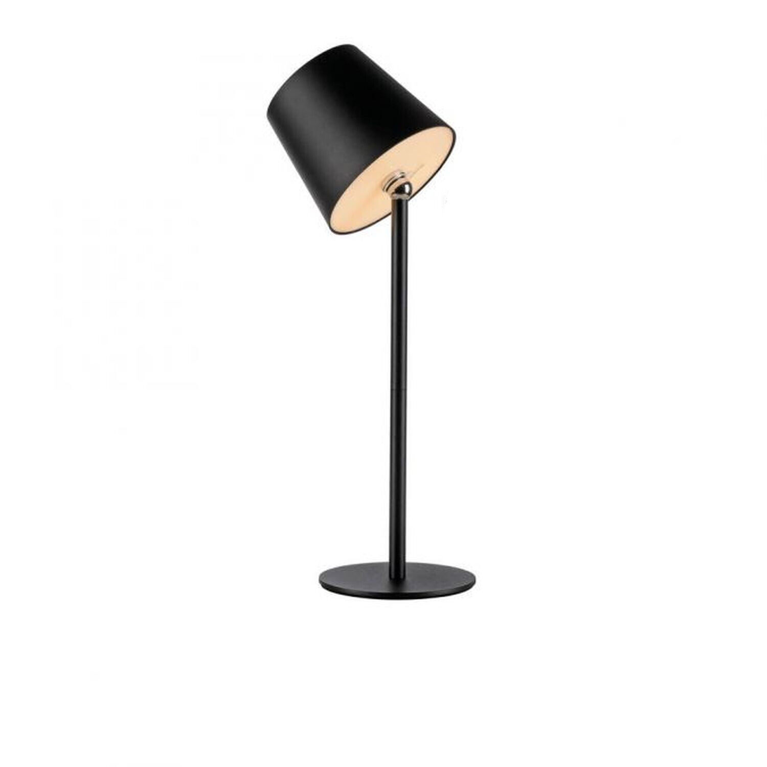 Lampe de table LED à accu noire dimmable Touch 37 cm 320 lm