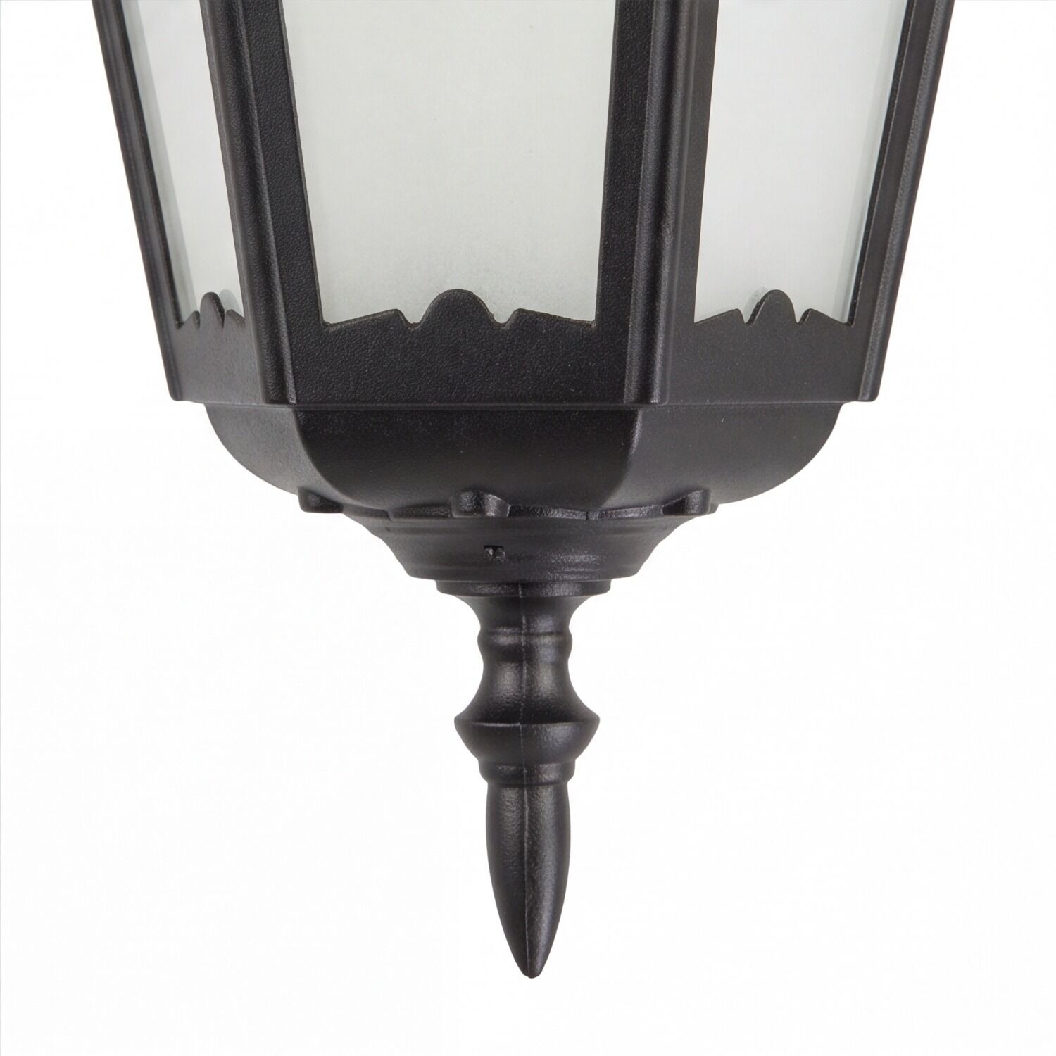 le51576-wandlampe-terrasse-aussen-metall-glas-rustikal-schwarz-07 Laterne, Garten, Laterne-Standfuß, Lampe, Stab