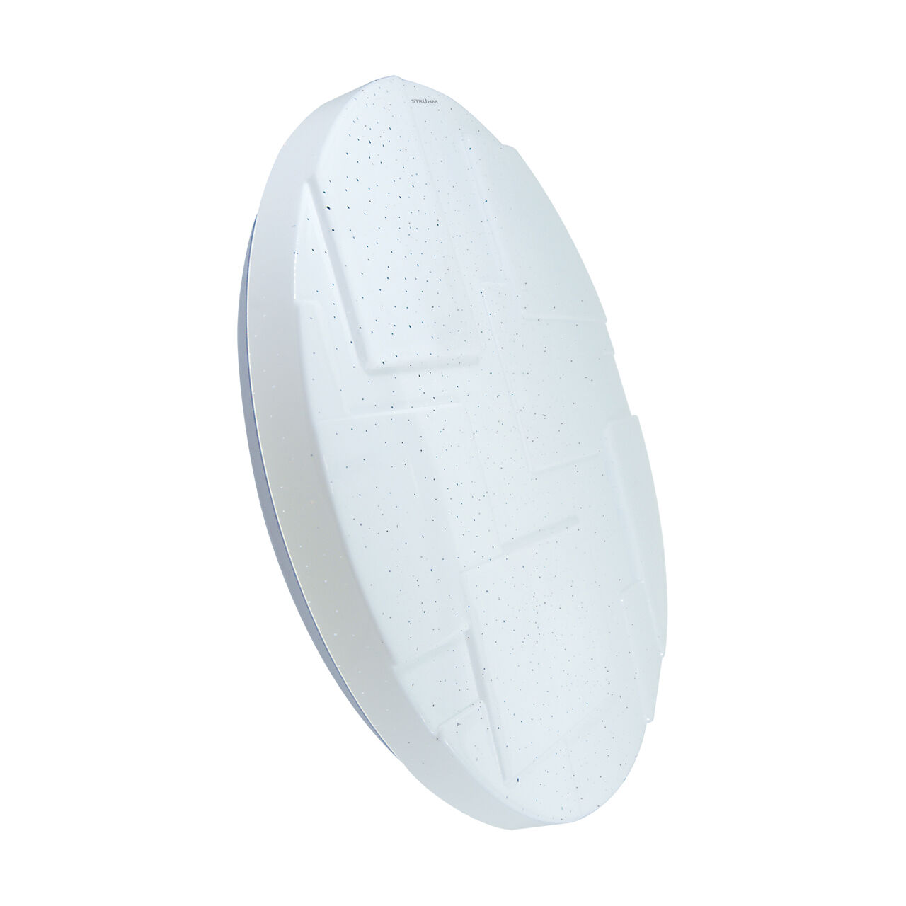 Lampe de plafonnier LED avec ciel étoilé IP44 D : 37 cm rond Blanc