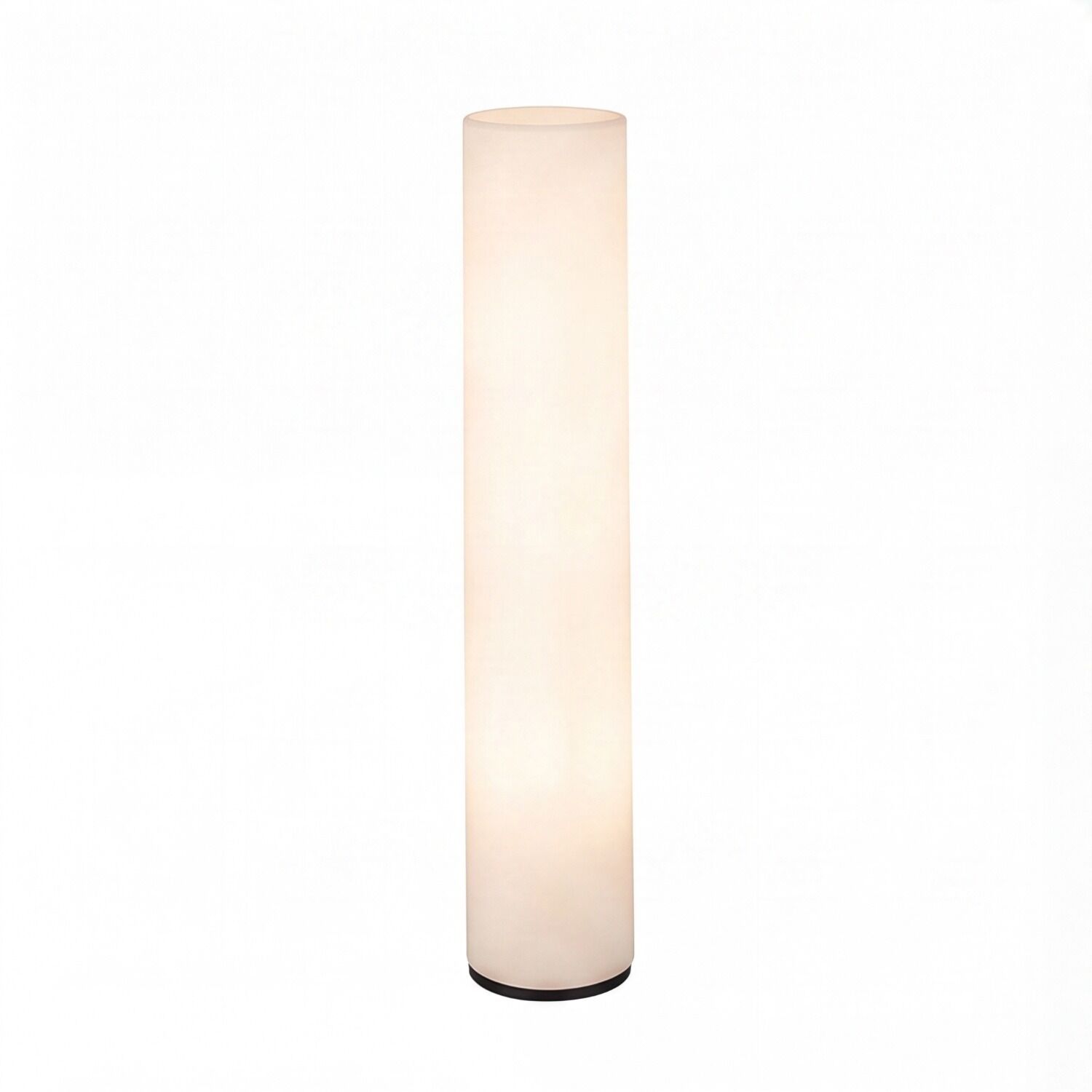 Tischlampe, Stehlampe, LED-Lampe, weiß, rund