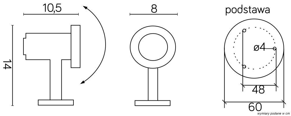 Außenlampe IP68 wasserdicht verstellbar GU5.3